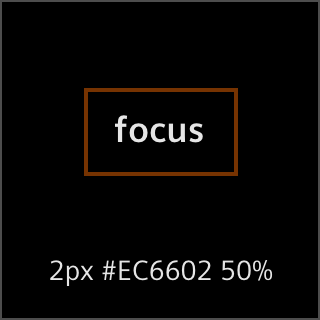 Strong neutral colored foreground items-dark-type-3-focus