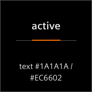 Restraint neutral colored foreground items-light-type-4-active