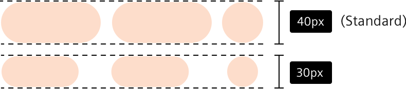 Header structure on desktop