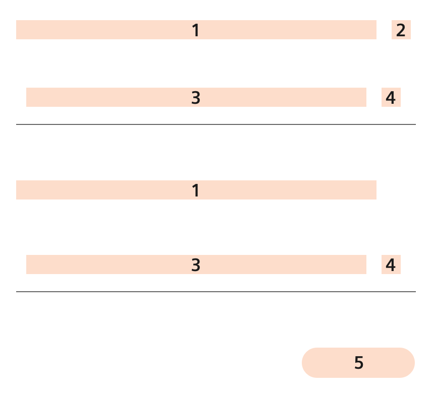 Independent language and country selection mobile structure