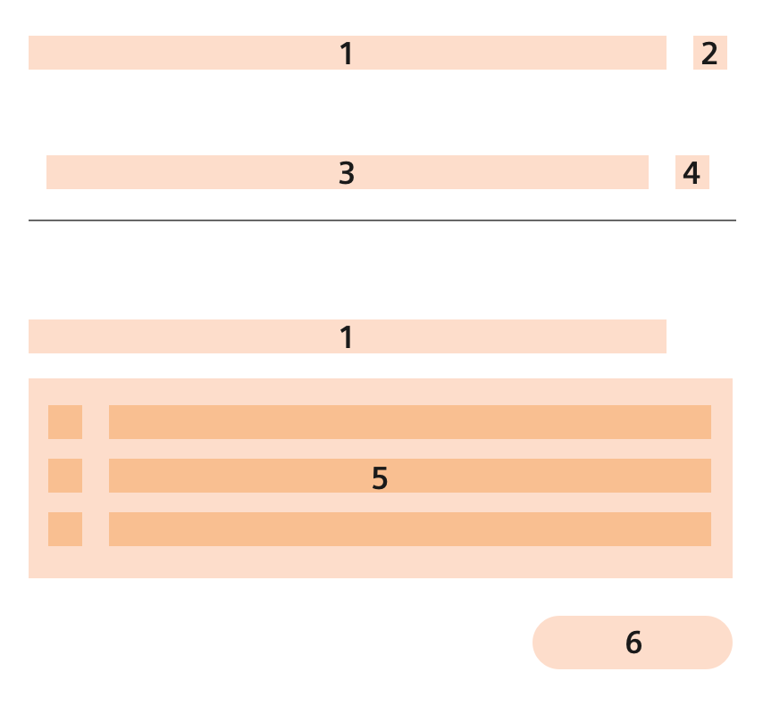 Interdependent language and country selection mobile structure